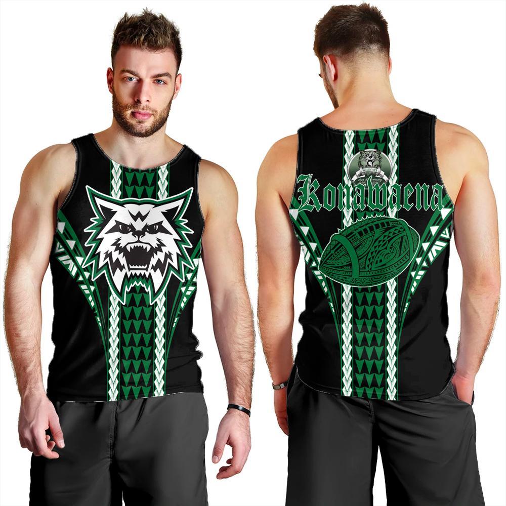 Hawaii Men's Tank Top Konaweana High Football Jersey Men's Tank Top AH