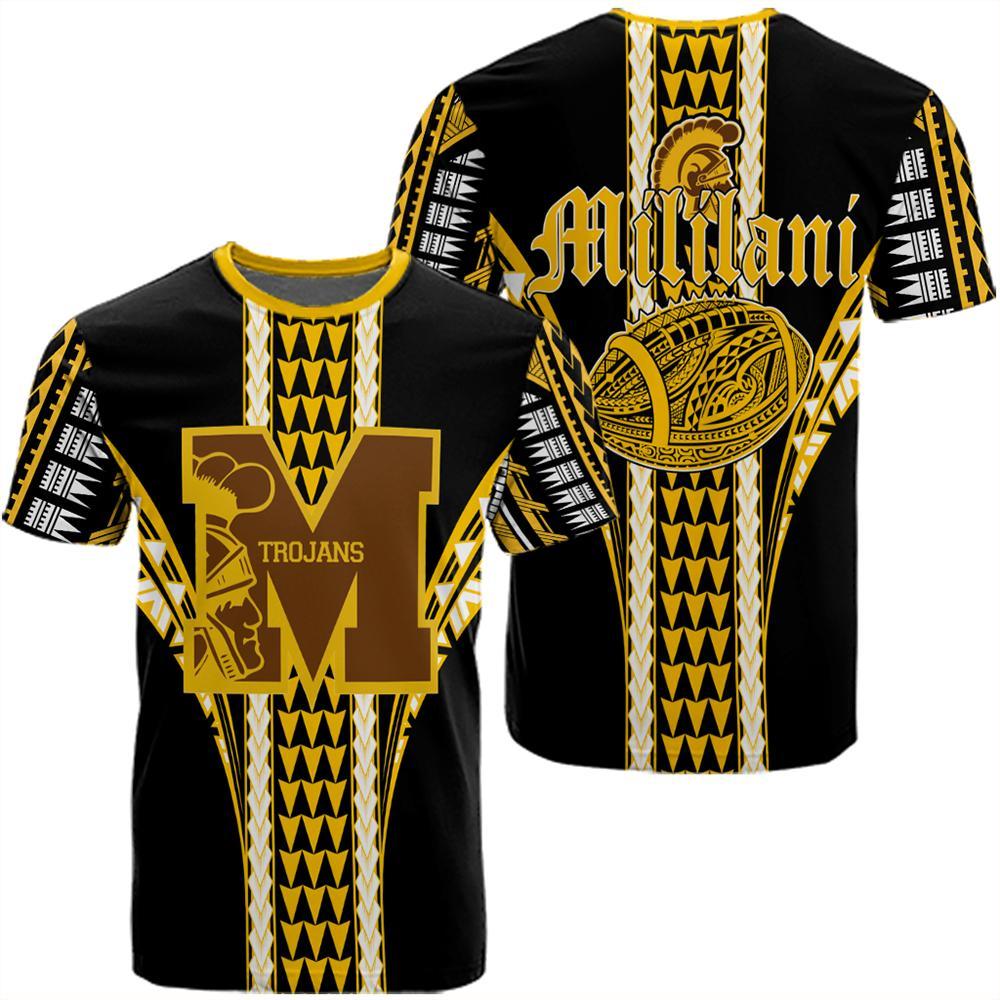 Hawaii - Mililani High Football Jersey T - Shirt - Ah