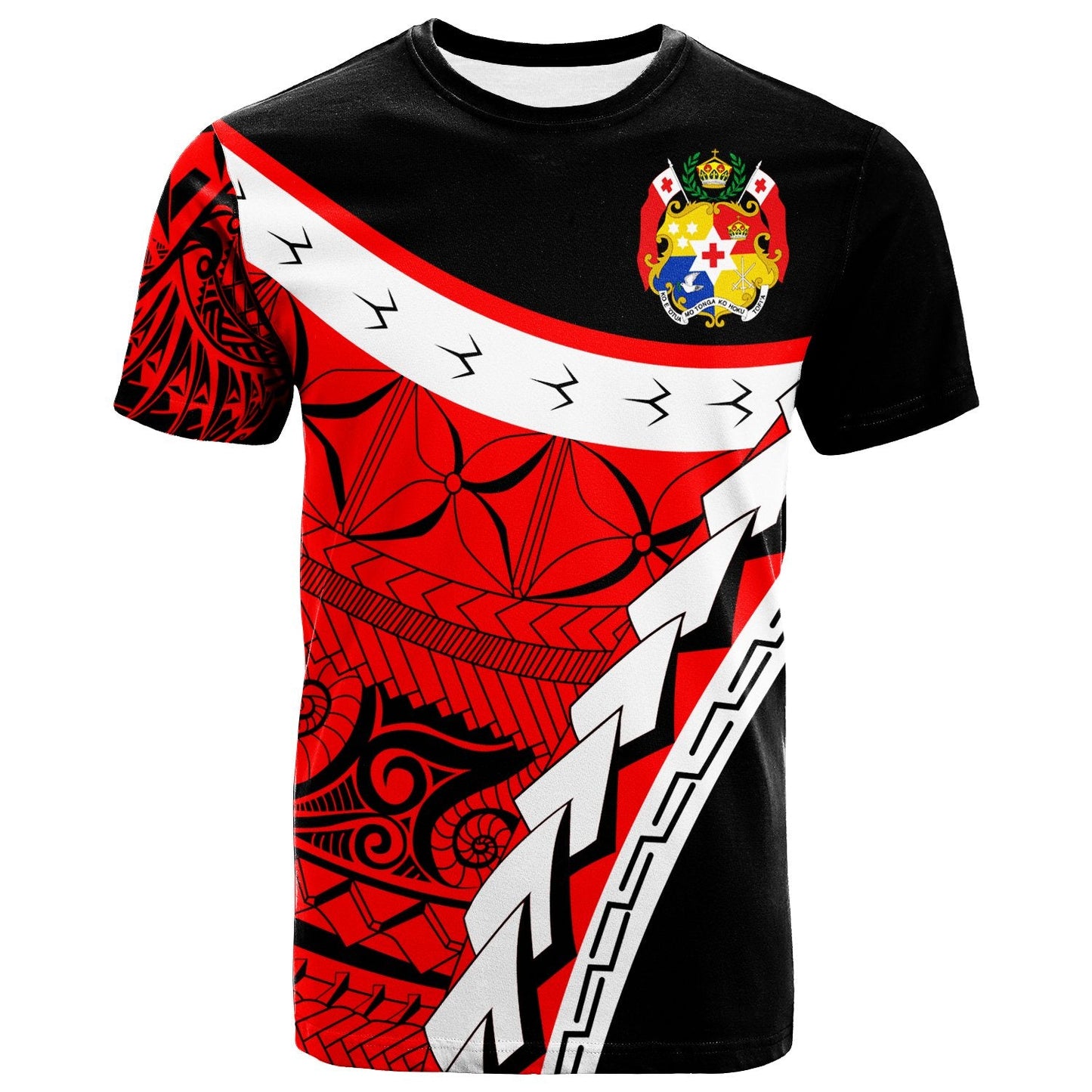 Tonga Custom Personalised T - Shirt - Proud Of Tonga Shirt