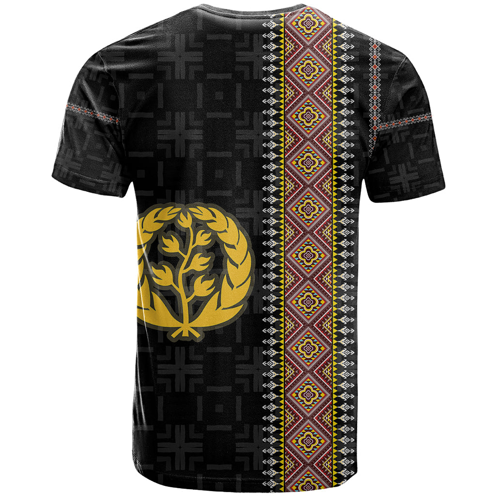 Eritrea T Shirt Habesha With African Pattern