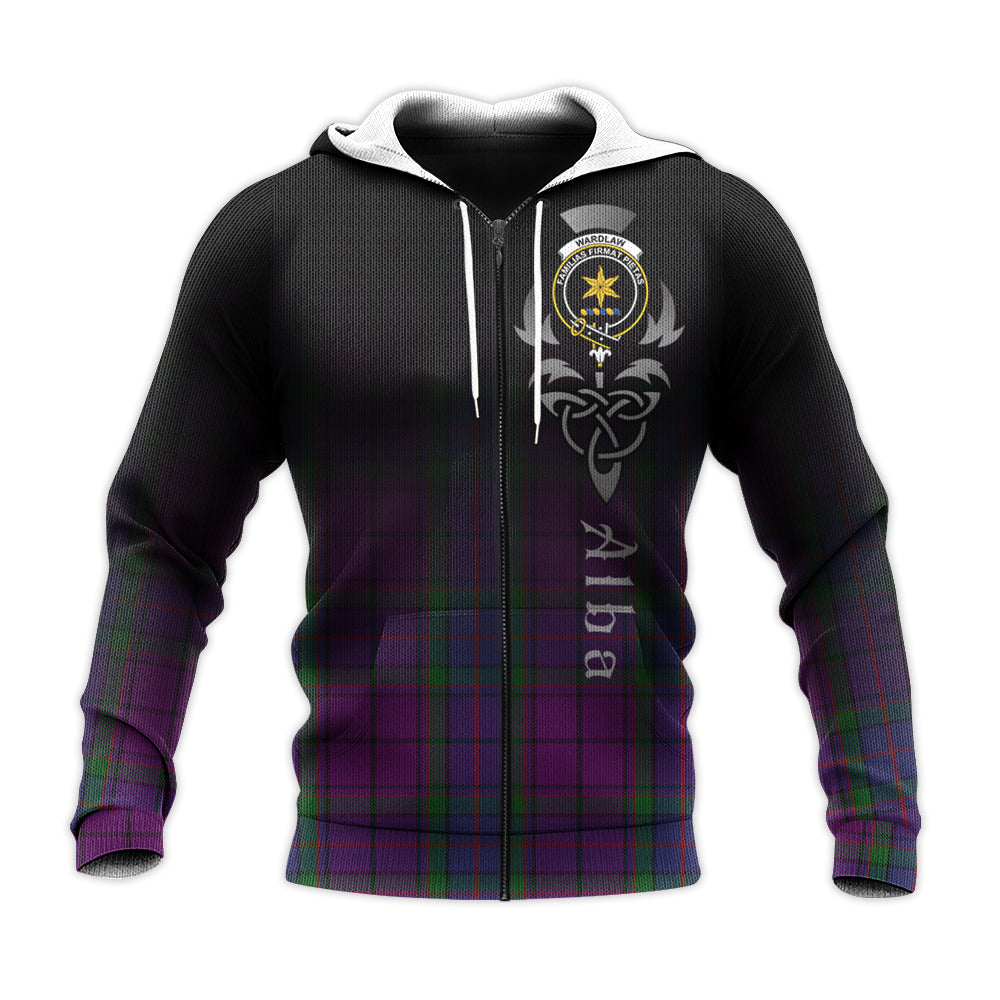 Printivon Wardlaw Tartan Crest Alba Celtic Hoodie