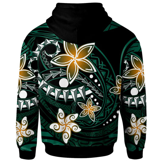 Hawaii Hoodie Spring Style Black Color
