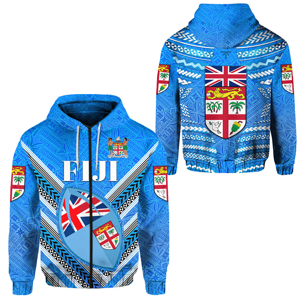 Fiji Day Zip Hoodie Creative Style