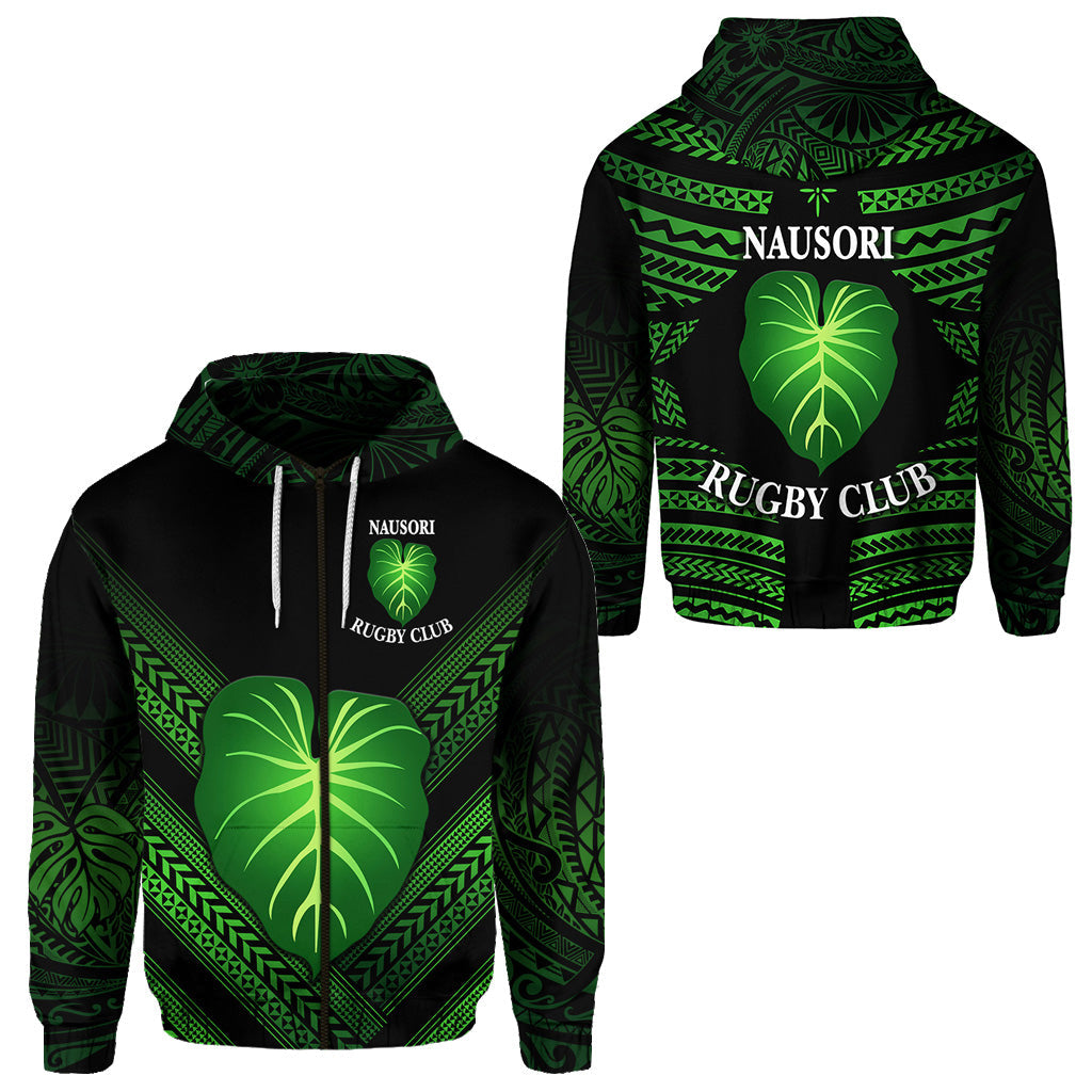 Fiji Nausori Rugby Zip Hoodie Creative Style NO.1
