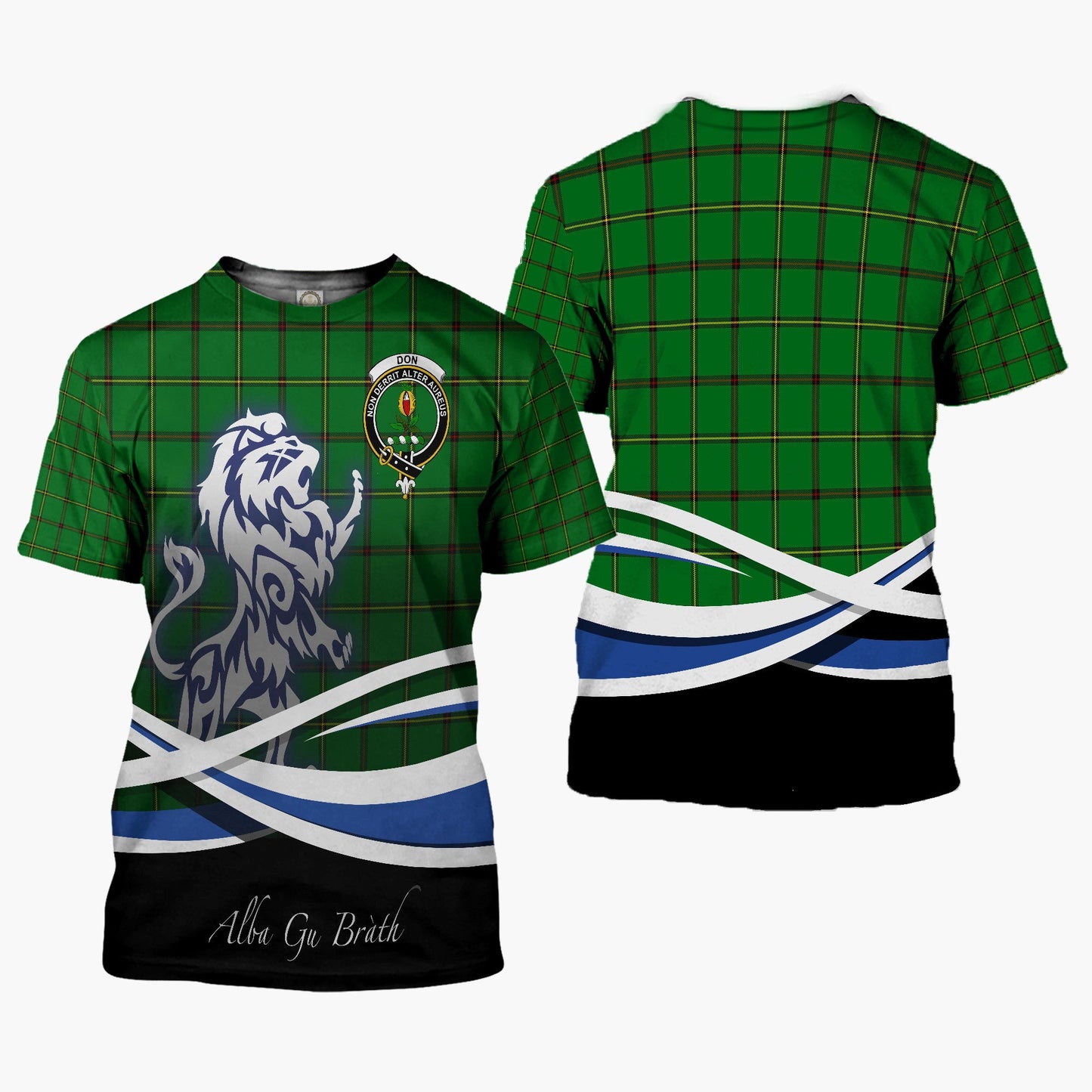 Printivon Don Clan Crest Alba Gu Brath T Shirt Scotland Gift