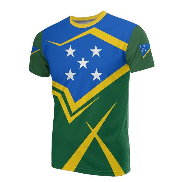 Solomon Islands T - Shirt - Solomon Islands Flag Unity Version