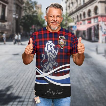 Printivon MacLachlan Clan Crest Alba Gu Brath T Shirt Scotland Gift