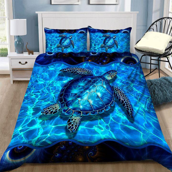 Hawaii Sea Turtle Bedding Set Mysterious Ocean AH