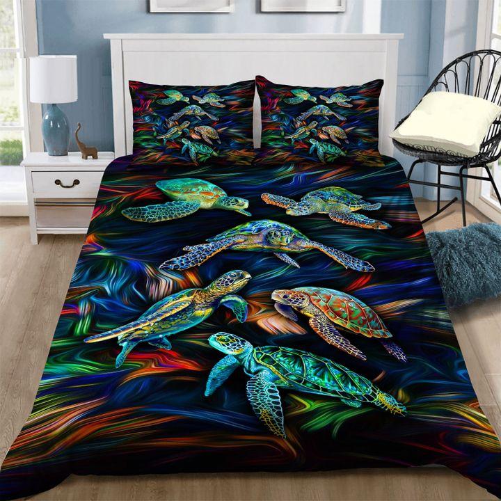 Hawaii Turtle Bedding Set Fanciful AH