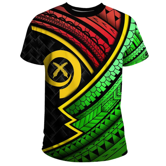 Vanuatu T-Shirt - Vanuatu Lauhala Polynesian