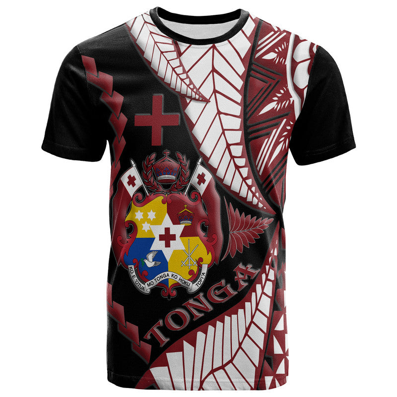 Tonga Emancipation Day T Shirt Kupesi Pattern No.1 Black