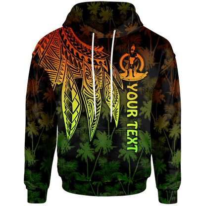 Vanuatu Hoodie Polynesian Wings (Reggae)