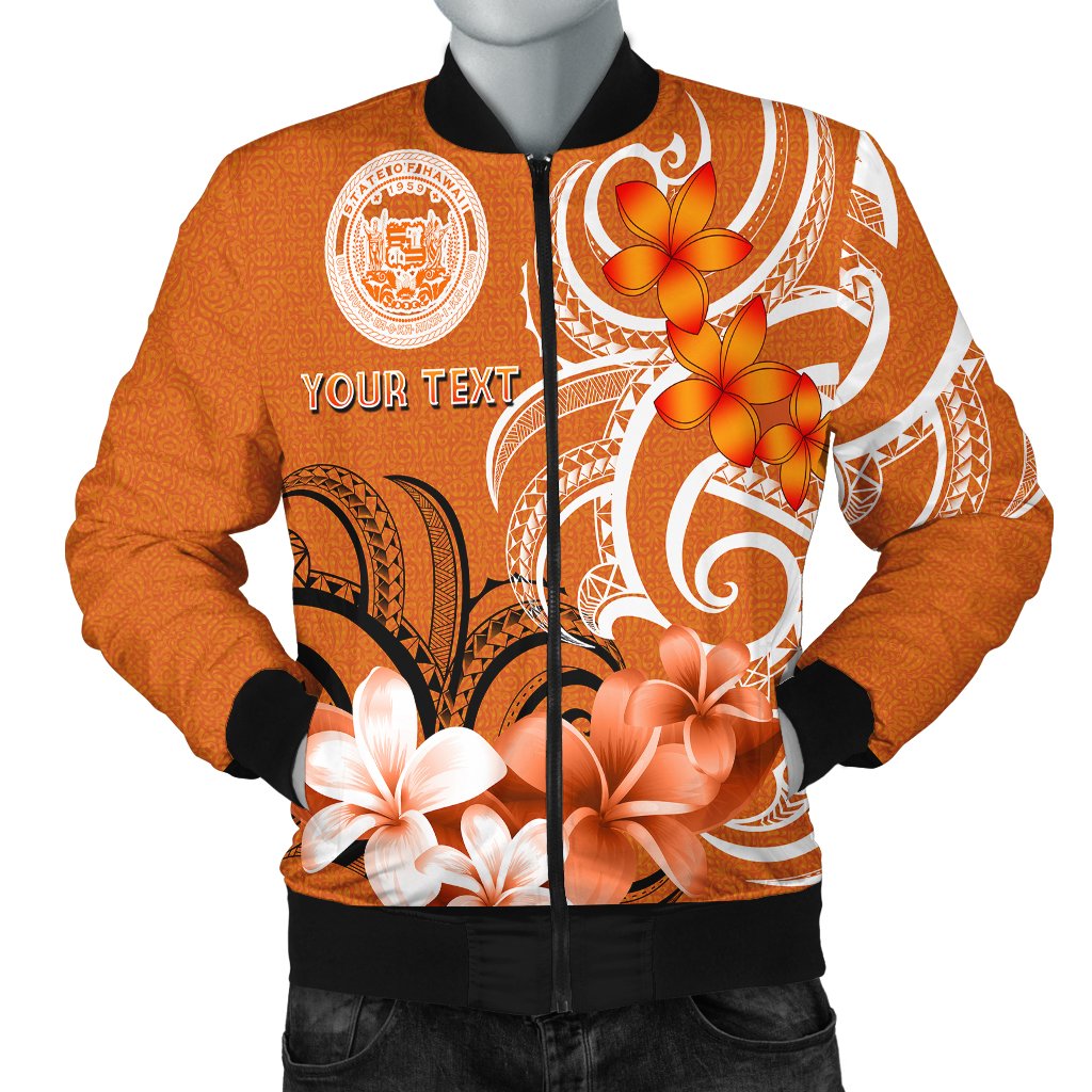 [Custom] Hawaii Personalised Men's Bomber Jacket Hawaii Seal Hawaiian Spirit