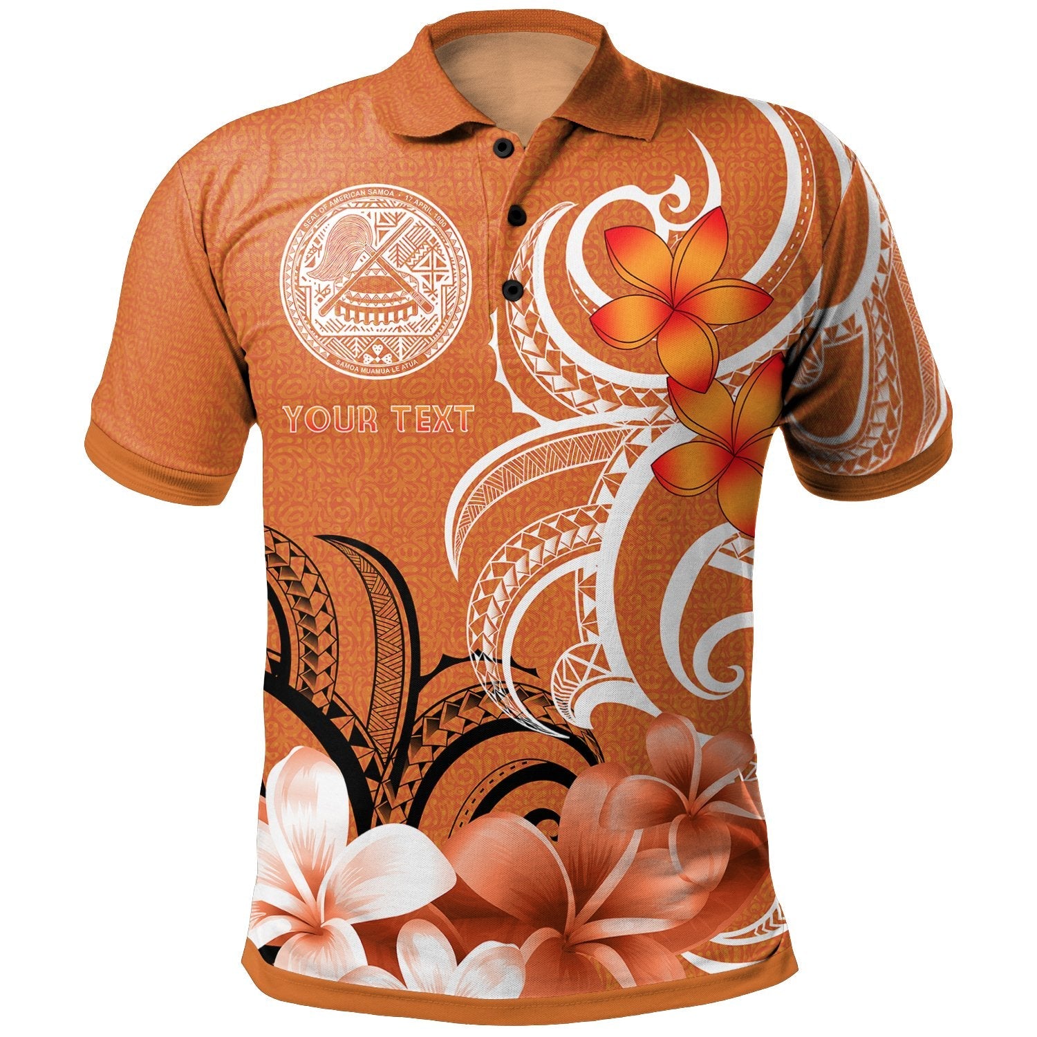 [Custom] American Samoa Personalised Polo Shirts - American Samoa Spirit