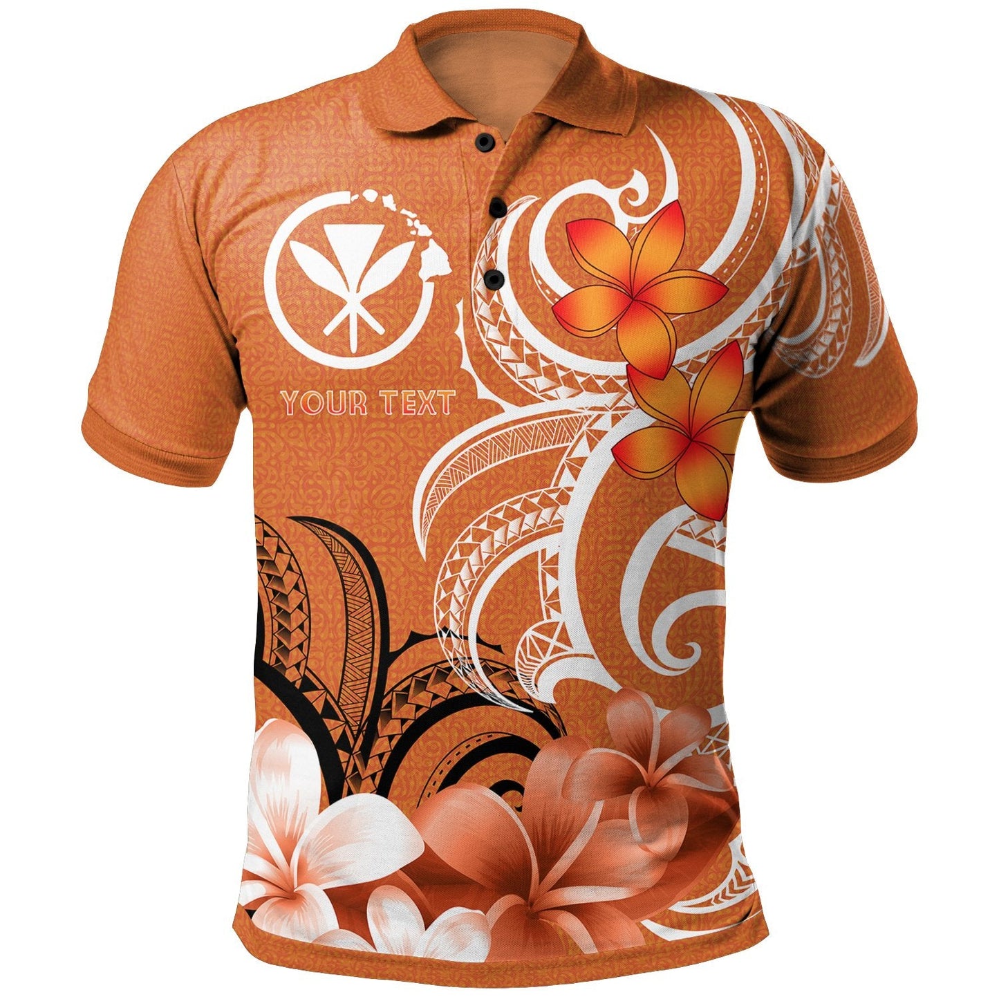 Custom Hawaii Personalised Polo Shirt - Hawaiian Spirit