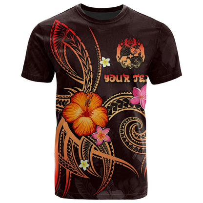 Tonga Polynesian Personalised T-shirt Legend of Tonga (Red)