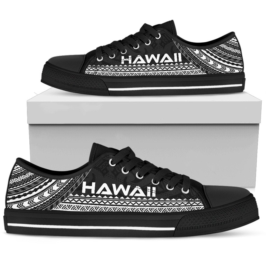 Hawaii Low Top Shoes - Polynesian Black Chief Version