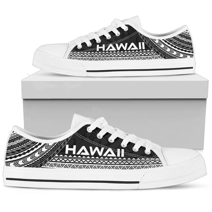 Hawaii Low Top Shoes - Polynesian Black Chief Version