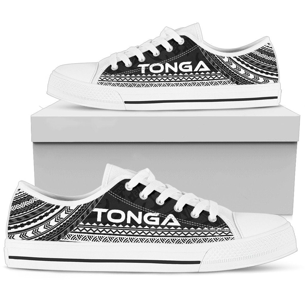 Tonga Low Top Shoes - Polynesian Black Chief Version