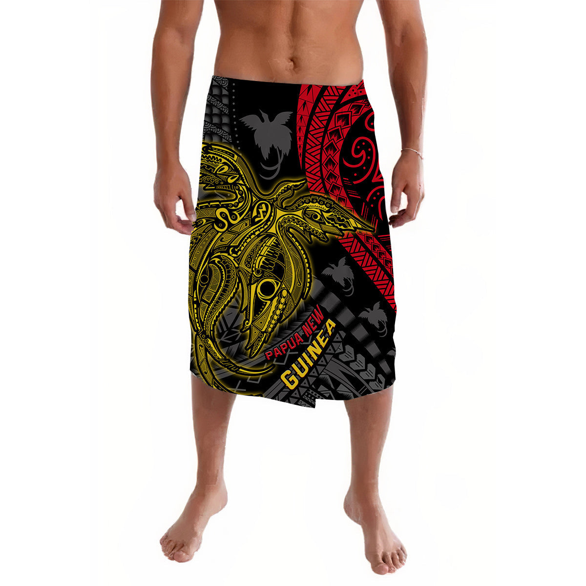 Papua New Guinea Lavalava Raggiana Birds Of Paradise Happy 47th Independence Day Ver.02