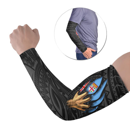 Fiji Arms Sleeve - Fiji In Me (Black)