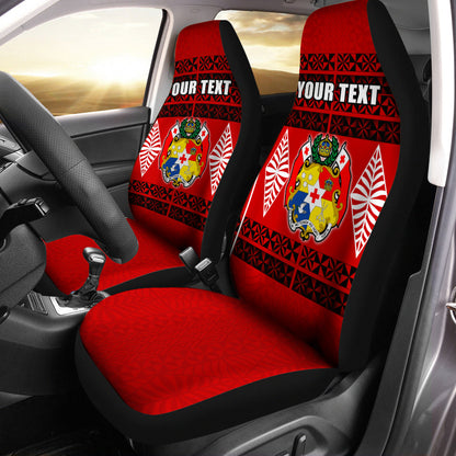 (Custom Personalised) Tonga Car Seat Covers Tongan Pattern