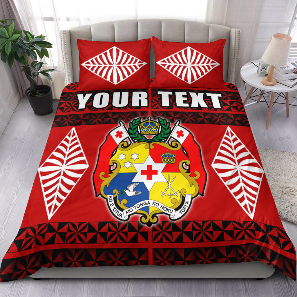 (Custom Personalised) Tonga Bedding Set Tongan Pattern