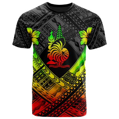 New Caledonia Polynesian T - Shirts - New Caledonia Reggae Seal Camisole Hibiscus Style