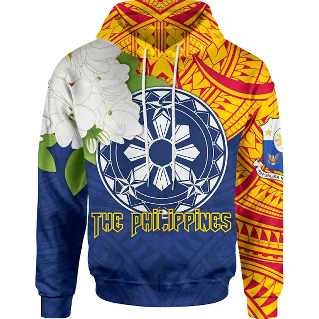 The Philippines Hoodie Filipino Sampaguita