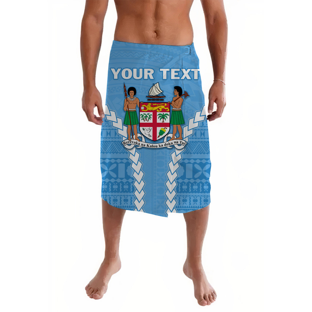 (Custom Personalised) Fiji Impressive Lavalava Polynesian