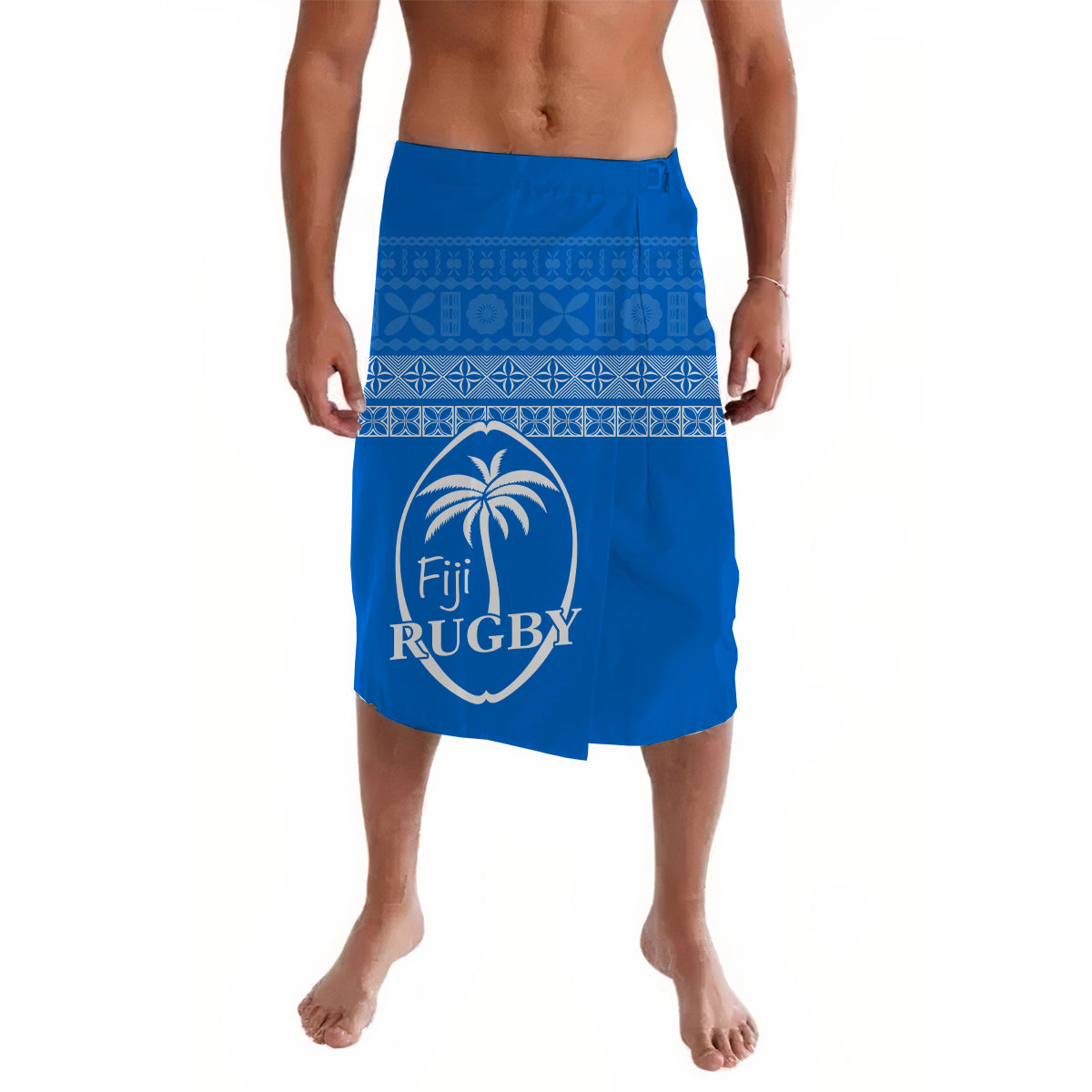 Fiji Rugby Lavalava Lifestyle 2022 Flying Fijians Blue