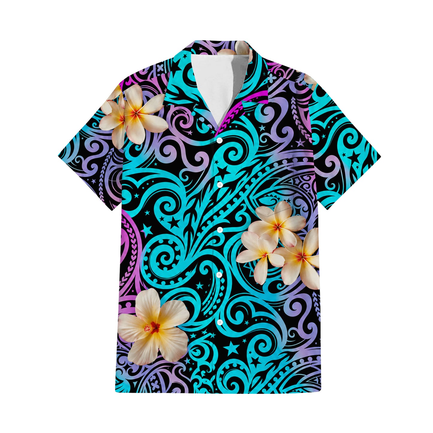 Plumeria Flowers Pattern Yellow Matching Outfit For Couple Island Polynesian Tribal Puletasi Dress And Shirt