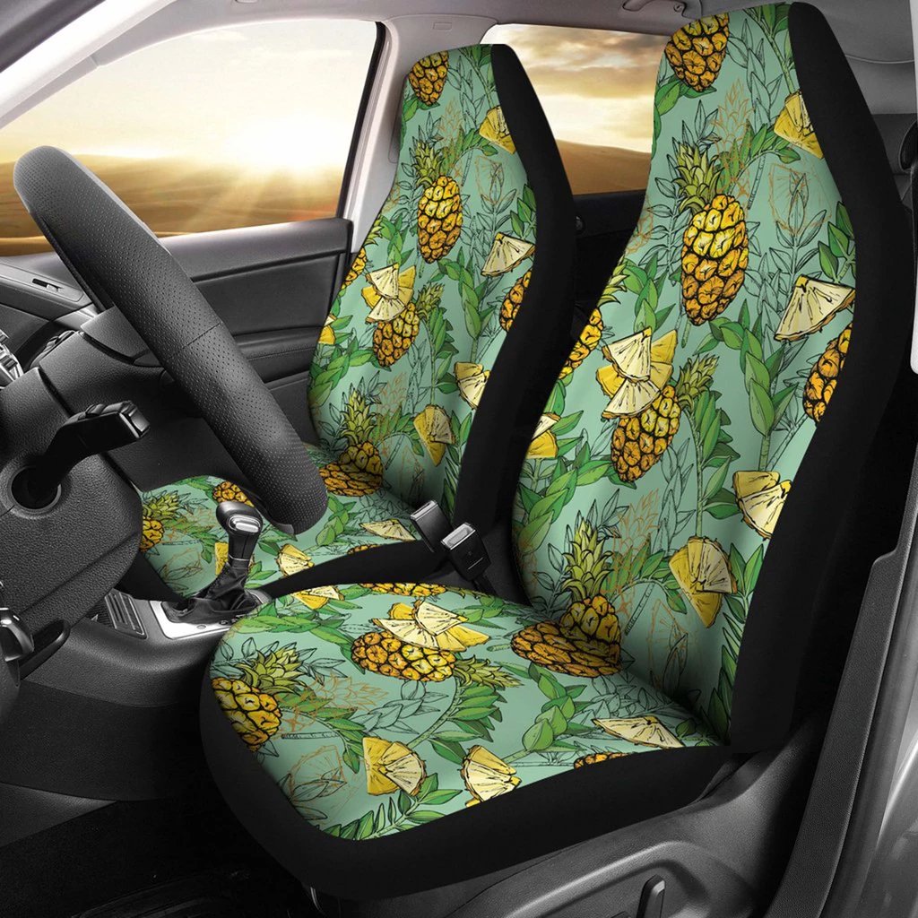 Pineapple Car Seat Covers 05