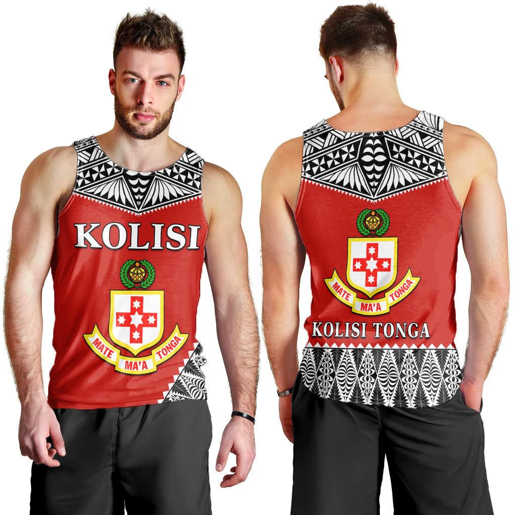 Kolisi Tonga Men Tank Top College 'Atele Mate Ma'a Tonga