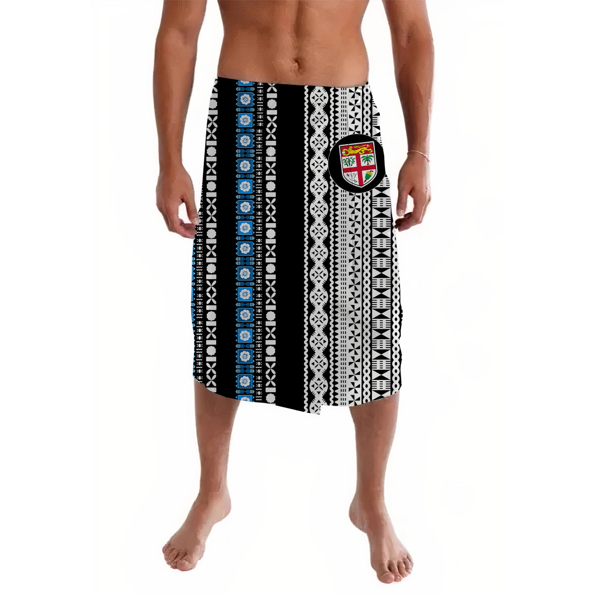 Fiji Lavalava Simple Tapa Pattern Ver.01