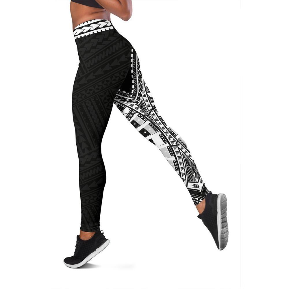 Micronesia Rising Leggings White A16
