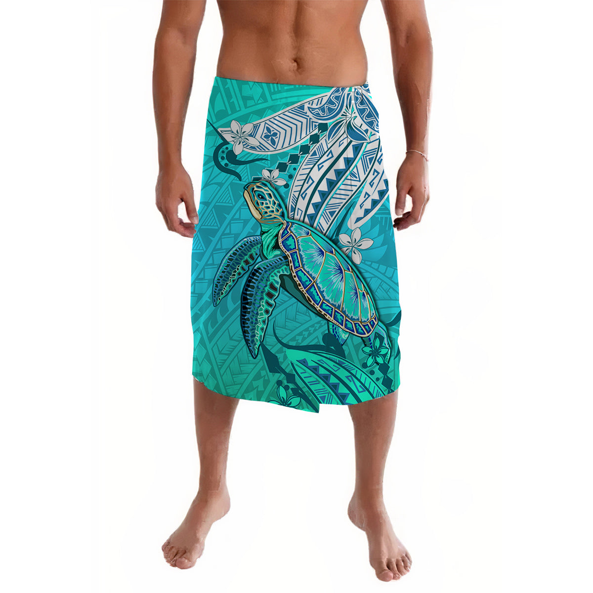 Hawaiian Islands Lavalava Turtle Mix Hawaii Polynesian