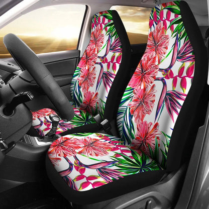Hawaii Hibiscus Pattern Car Seat Covers 04