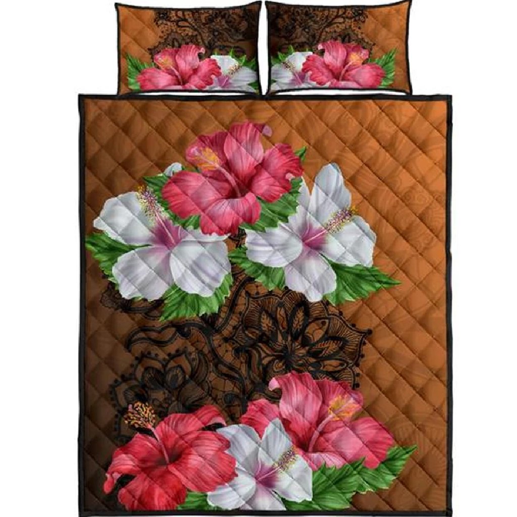 Hawaii Quilt Bed Set Hawaii Hibiscus Quilt Bed Set