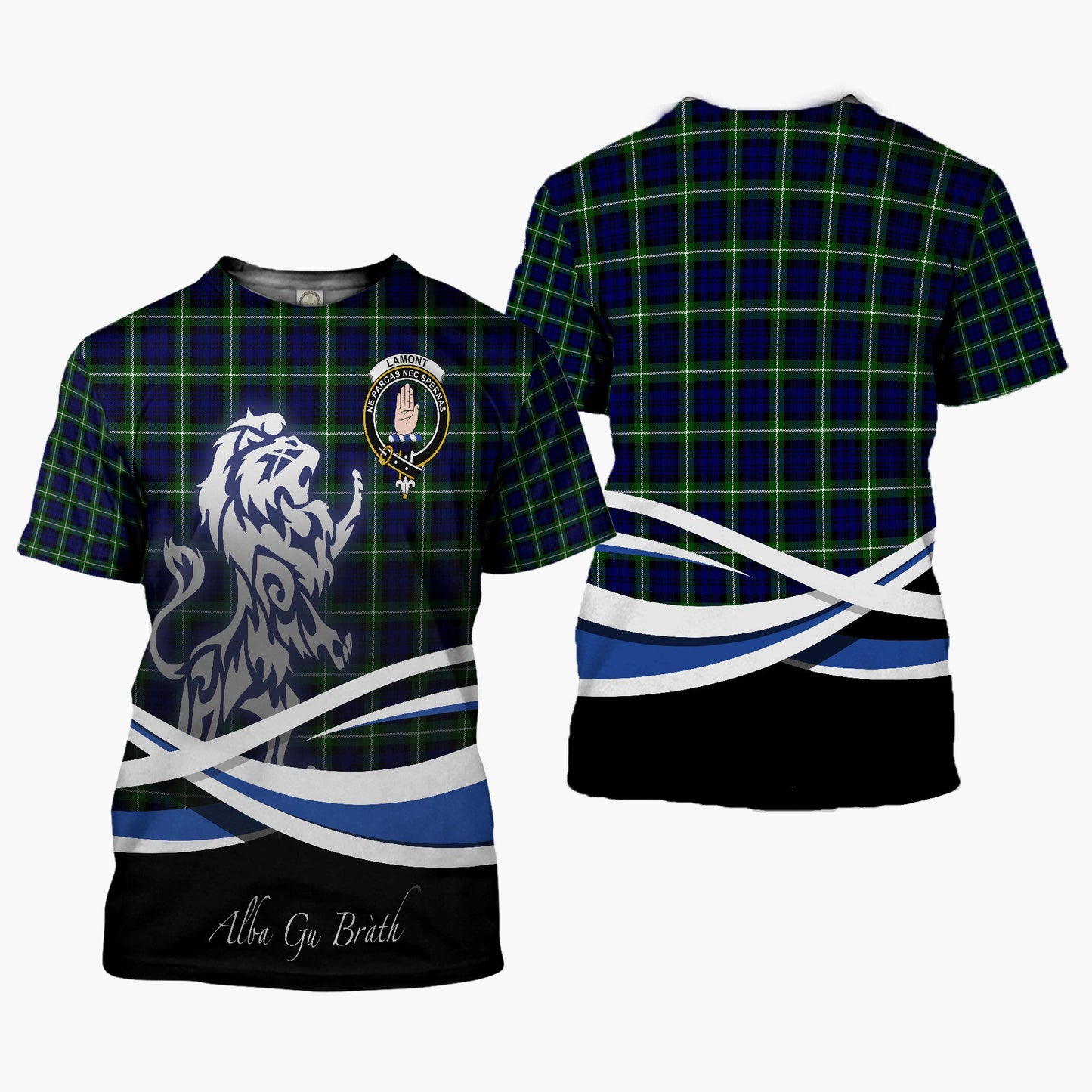 Printivon Lamont Clan Crest Alba Gu Brath T Shirt Scotland Gift