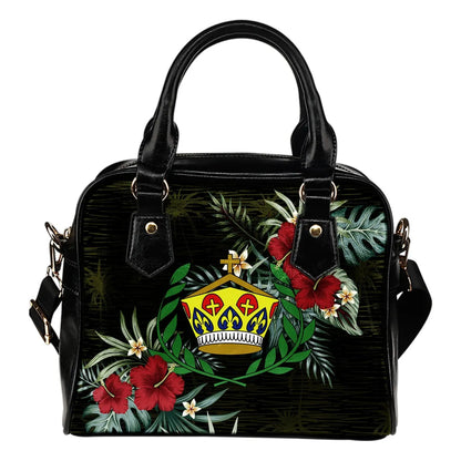 Tonga Hibiscus Shoulder Handbag