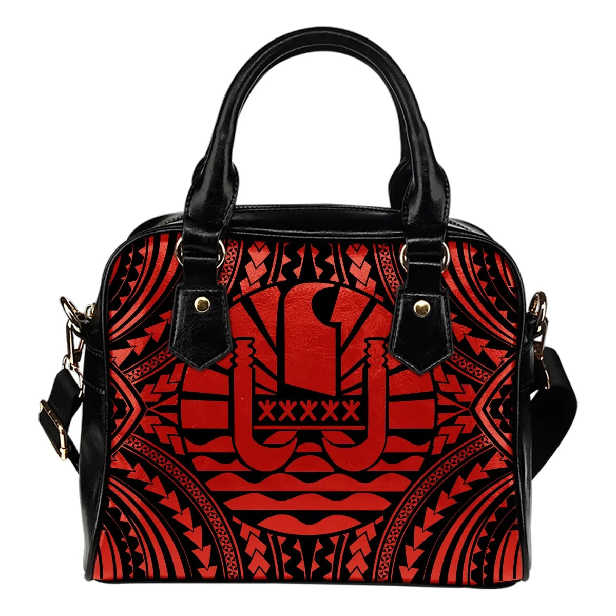 Tahiti Legacy Shoulder Handbag Red
