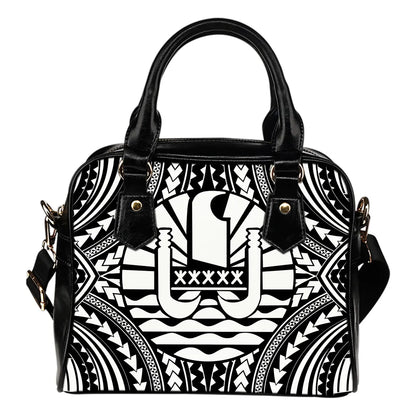 Tahiti Legacy Shoulder Handbag White