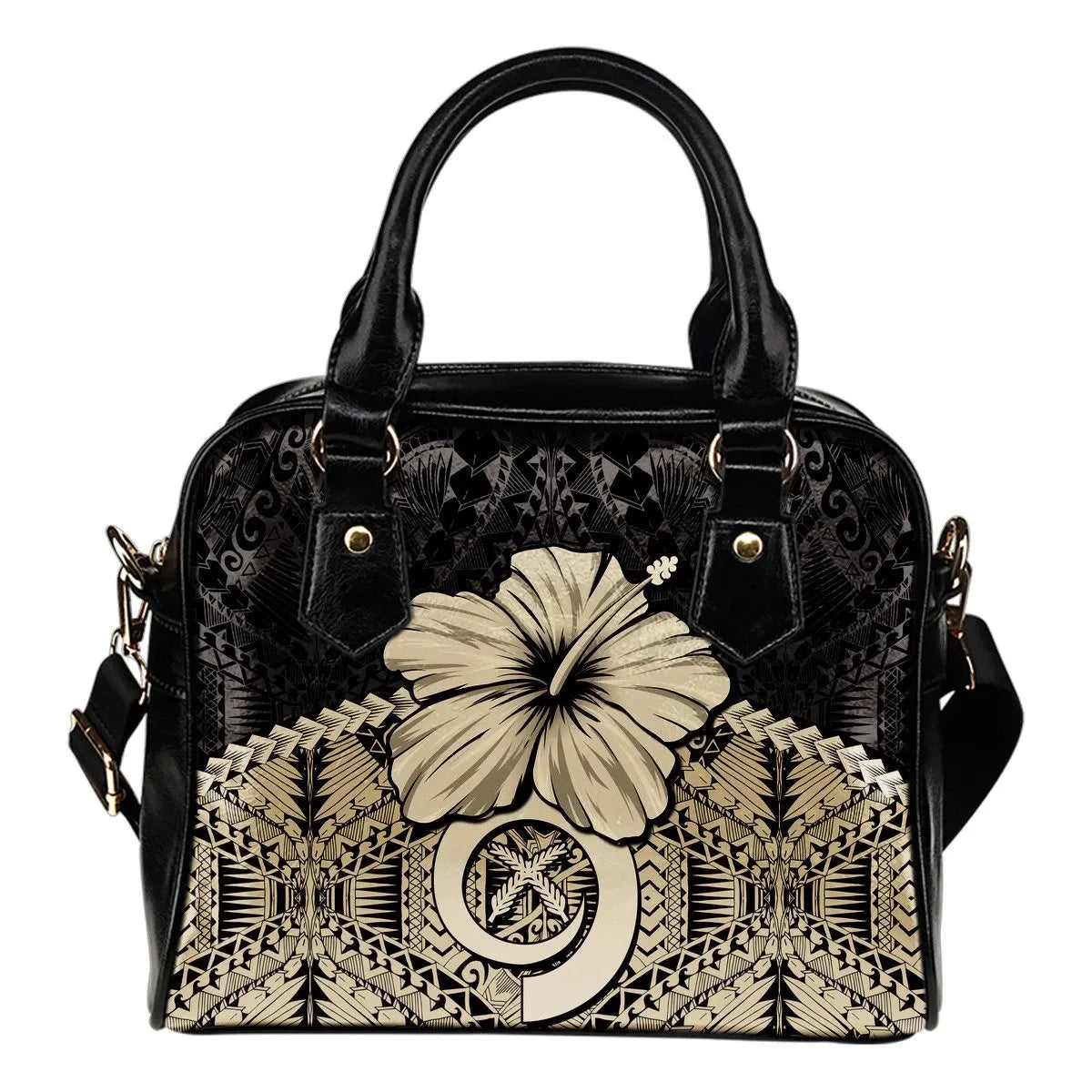 Vanuatu Shoulder Handbag Hibiscus