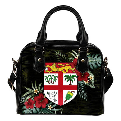 Fiji Hibiscus Shoulder Handbag