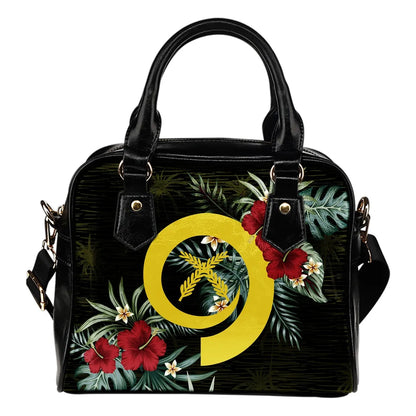 Vanuatu Hibiscus Shoulder Handbag
