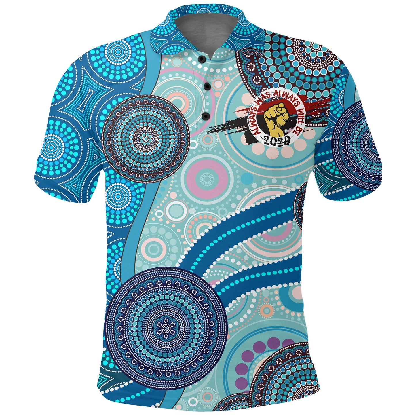 Australia Polo Shirt Connection To Country NAIDOC Naidoc Week 2020