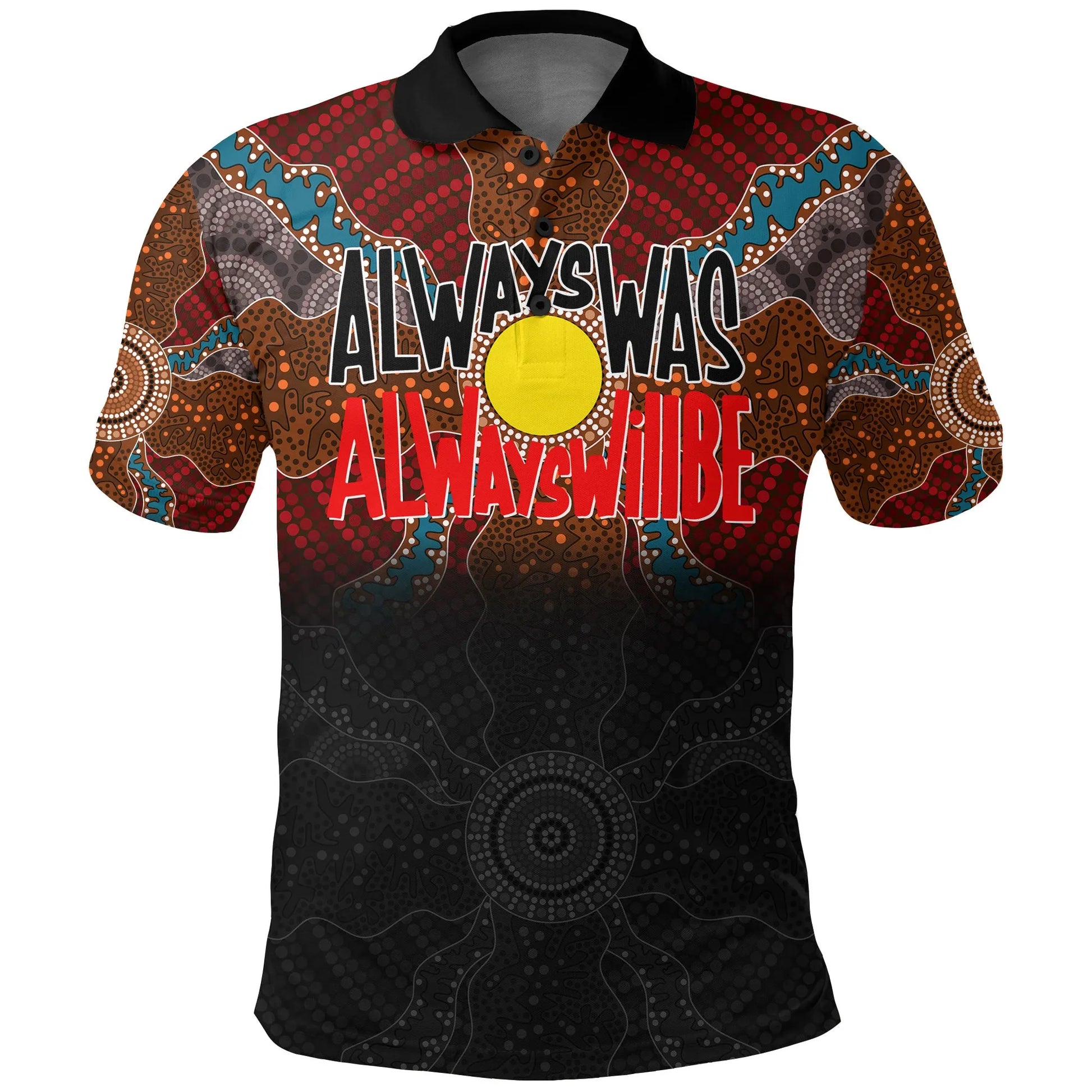 Australia Polo Shirt Always Was, Always Will Be Naidoc Week 2020