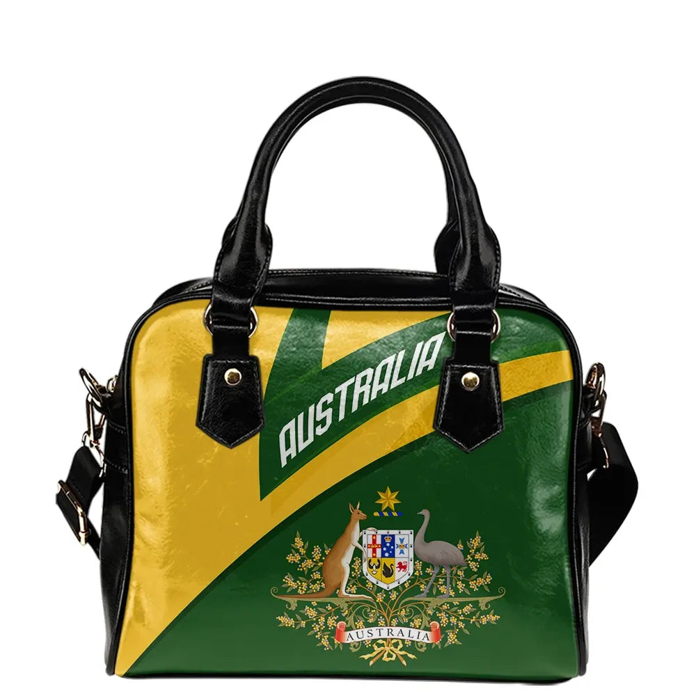 Australia Shoulder Handbag, Australia Coat Of Arms Active Sport