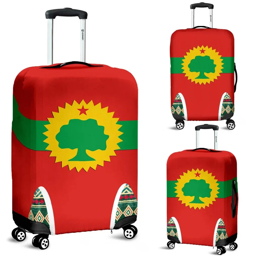 Oromo Luggage Covers Africa Pattern Style